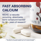 Metagenics Bone Builder Extra Strength - Microcrystalline Hydroxyapatite Concentrate (MCHC) with Calcium & Phosphorus - Supports Bone Density & Strength - Non-GMO & Gluten-Free - 90 Tablets