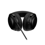 HyperX Cloud III – Wired Gaming Headset, PC, PS5, Xbox Series X|S, Angled 53mm Drivers, Spatial Audio, Memory Foam, Durable Frame, Ultra-Clear 10mm Mic, USB-C, USB-A, 3.5mm – Black