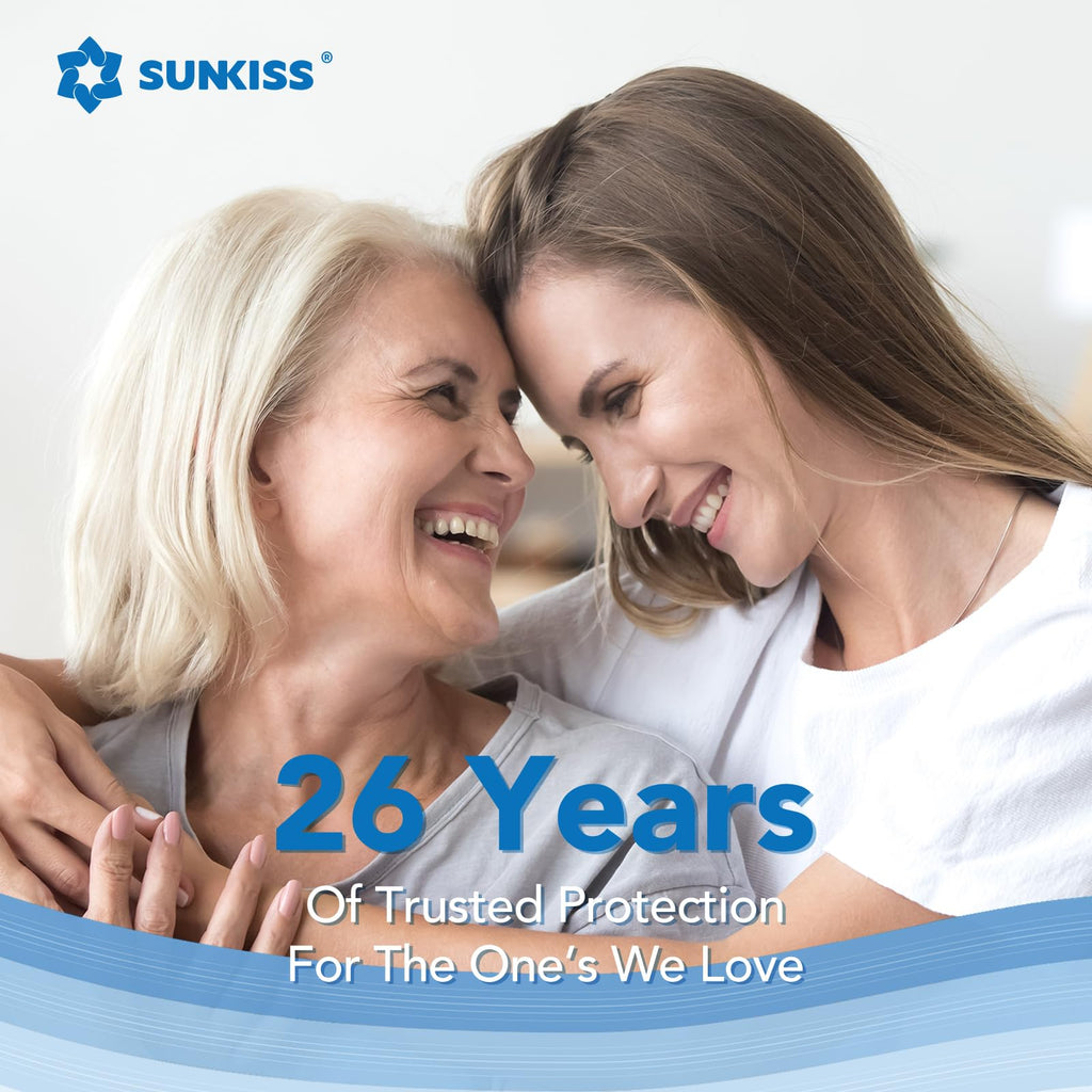 SUNKISS Trustplus Booster Pads 15" x 4", Extra Absorbency for Adult Incontinence Diapers/Underwears, Odor Control, 26 Count