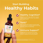 MaryRuth Organics USDA Turmeric Gold Liquid Drops | Herbal Blend | Turmeric Curcumin | Black Pepper | Cassia Cinnamon Bark | Ginger Root | Immune Support | Non-GMO Project Verified | Vegan | 1oz