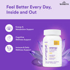 GNC Women's Energy & Metabolism Multivitamin - Women’s Multivitamin for Energy Support - Clinically-Backed Ingredients - High-Potency - Active Lifestyle Support - Gluten-Free - 180 Count (90 Servings)
