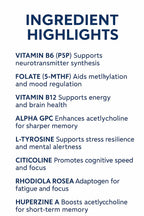 Astra Formulas Cognitive Edge Supplement to Support Motivation, Memory, and fous. Enhance Dopamine & Improve cognition.