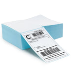 L LIKED 1000 Fanfold 4" x 6" Direct Thermal Labels Shipping Labels with Perforated Line, Permanent Adhesive for Rollo, Zebra, Jadens, Nelko, Munbyn, Phomemo, Commercial Grade