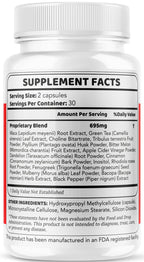GlucoZone Blood Support - GlucoZone Capsules Support Optimizer Supplement All Natural Advanced Formula, Pills Premium Vitamins for Health & Wellness, 60 Capsules for 1 Month