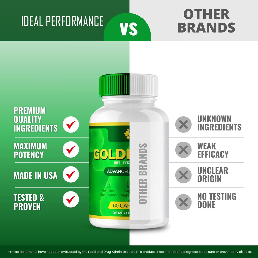 GoldenFrib Capsules, Premium Golden Frib Gut Health Supplement Pills - Maximum Strength All Natural Formula, Supports Gut Health, Maintain Digestive Health & Comfort, GoldenFrib Reviews (60 Capsules)