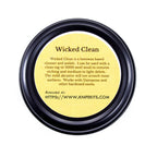 WICKED CLEAN - (2.0 oz.) - Cutting Edge Knife Cleaner - For Stainless Steel, Carbon Steel, and Damascus Steel - 100% Organic & Food Safe - (USA Made) – Cleans & Protects