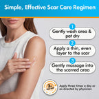 Serica Scar Gel (1oz), Advanced Silicone Formula, Supports Visibly Smoother-Looking Skin After Surgery, Cuts, Burns or Acne, Non-Comedogenic Face-Safe Gel, Helps Reduce Dryness, Quick-Dry