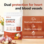 RESILLA Aged Garlic,Aged Odorless Garlic Softgels - 300 Softgels
