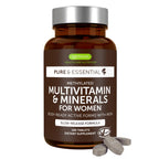 Igennus High Potency Methylated Multivitamin for Women with Gentle Iron, 5-MTHF Folate & Methylcobalamin B12, Pure & Clean, Sustained Release, Active B-Complex & K2 MK-7, Non-GMO, 180 Vegan Tablets