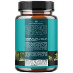 Chlorophyll Capsules for Cleanse and Detox Support - Internal Deodorant Pills for Body Odor with Mint & Parsley Extract Healthy Skin Immunity & Digestive Support - Vegan Non-GMO & Gluten Free (60ct)