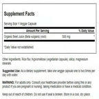 Swanson Made with Organic Beet Juice Freeze Dried 500 Milligrams 60 Veg Capsules (2 Pack)