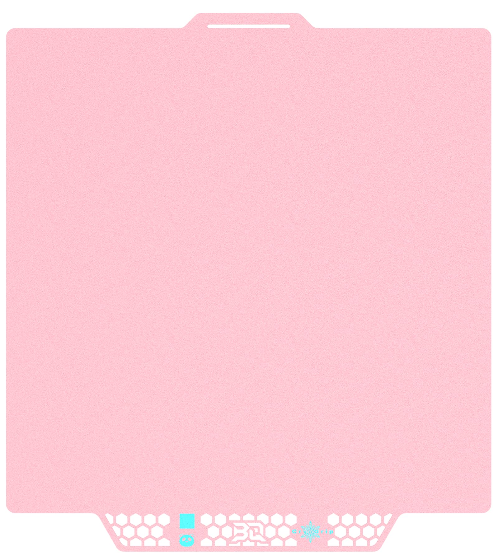 BIQU CryoGrip Pro Glacier Pink Compatible with Bambu-Lab P1S/P1P/P2S/X2D/X1C/X1E/A1 3D Printers 257x257MM Panda Build Plate Double Sided Upgrade Removable Surface Platform
