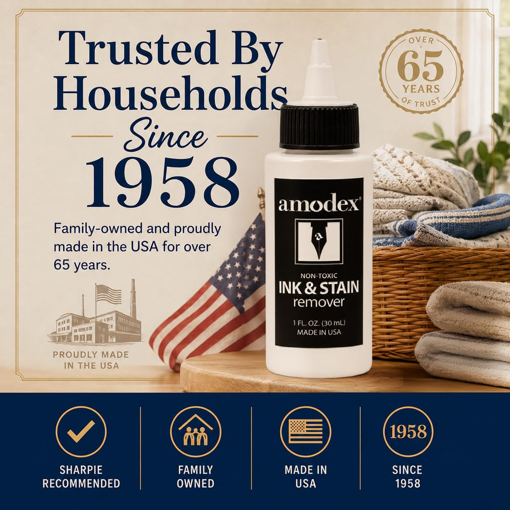 Amodex Ink & Stain Remover 1oz Bottle