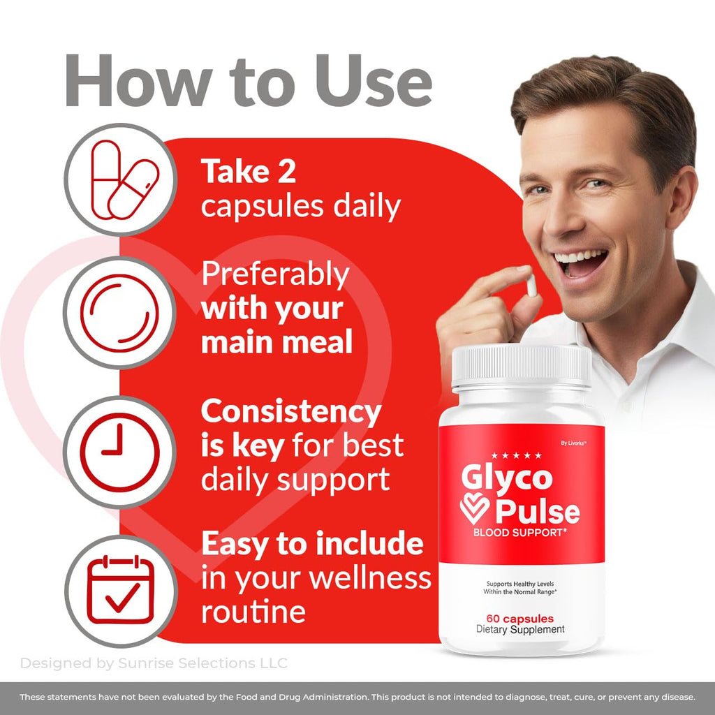 (5 Pack) Glyco Pulse Capsules - Official Glycopulse Pills Advanced Supplement Support - Maximum Strength, Natural Multivitamin Formula for Overall Health & Wellness Reviews, 300 Capsules for 5 Months