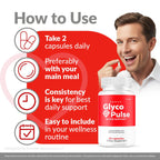 (5 Pack) Glyco Pulse Capsules - Official Glycopulse Pills Advanced Supplement Support - Maximum Strength, Natural Multivitamin Formula for Overall Health & Wellness Reviews, 300 Capsules for 5 Months