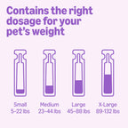 Amazon Basics Flea and Tick Topical Treatment and Prevention for Large Dogs (45-88 lbs), Fast Acting and Long Lasting, 3 Count, Packaging May Vary
