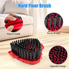 Hezane 4Pack Mop Replacement Head for O Cedar RinseClean 2 Tank System, Mop Replacement Base and Upgrade Scrub Brush for O-Cedar,Spin Microfiber Mop Refills for Cleaning All Floors
