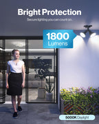 Sunco Outdoor Flood Light Bulbs, PAR38 LED Flood Lights Waterproof, 1800 LM, 15W (150W Equivalent), 5000K Daylight, Dimmable, E26 Base, Wet Rated, for Porch Landscape Driveway Garage Yard, UL 2 Pack.