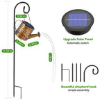 BETOLEAN Solar Lights Outdoor Decorative, 2 Pack Metal Watering Can Lights Outdoor Waterproof, Small Patio Light Yard Lawn Pathway Decor, Gardening Gifts for Women Mom Grandma