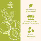 ORGANIC INDIA Amla Capsules Organic - Indian Gooseberry Herbal Vitamin Supplement, Amla Supplement, Immune Support, Vegan, Gluten-Free, Ayurvedic, Antioxidant, Non-GMO - 60 Capsules
