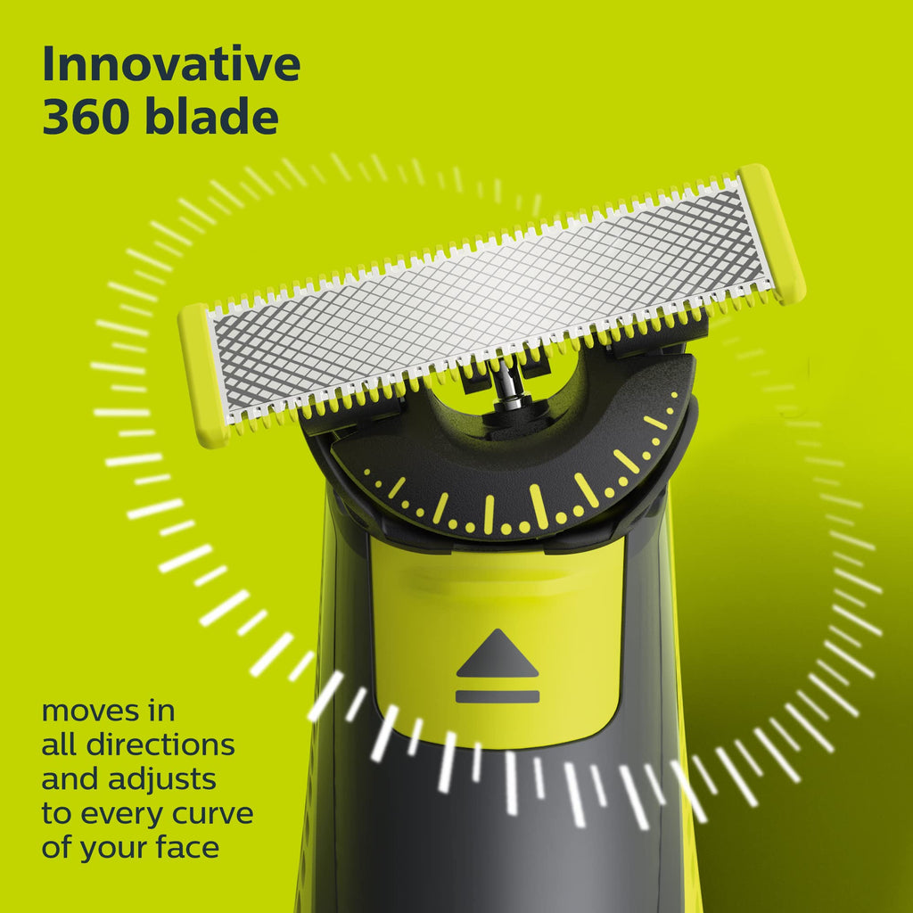 Philips Norelco OneBlade 360 Replacement Blades, 4 Pack