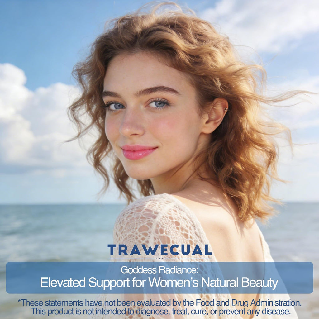 Trawecual GHK-Cu Peptide – High-Purity GHK-Cu with Liposomal Delivery for Hair & Skin Support – 120 Caps.2 Pack