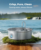 oneisall 7L/230oz Dog Water Fountain for Multi-pet Household,PWF002