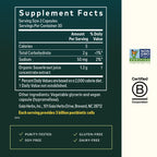 Gaia Herbs Sauerkraut Postbiotic - Gut Health & Immune Support Supplement* - Made with Fermented Sauerkraut - Free from Dairy, Soy & Gluten - 60 Vegan Liquid Phyto-Caps (30 Servings)