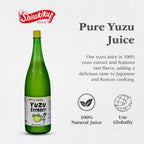 Shirakiku Pure Yuzu Extract - Sweet & Tangy Japanese Citrus Juice for Baking, Drinks & Food Flavoring - 60.8 FL Oz