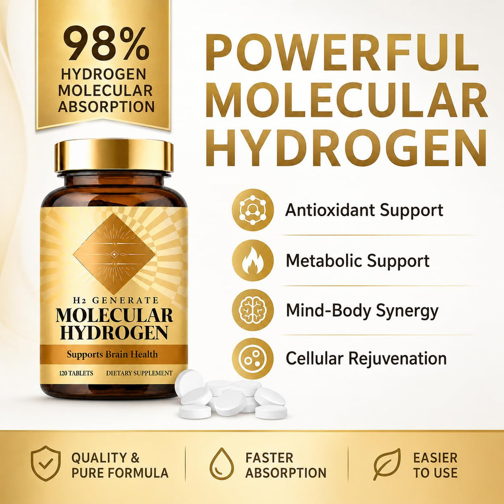 Molecular Hydrogen Tablets with Magnesium, 360 Count