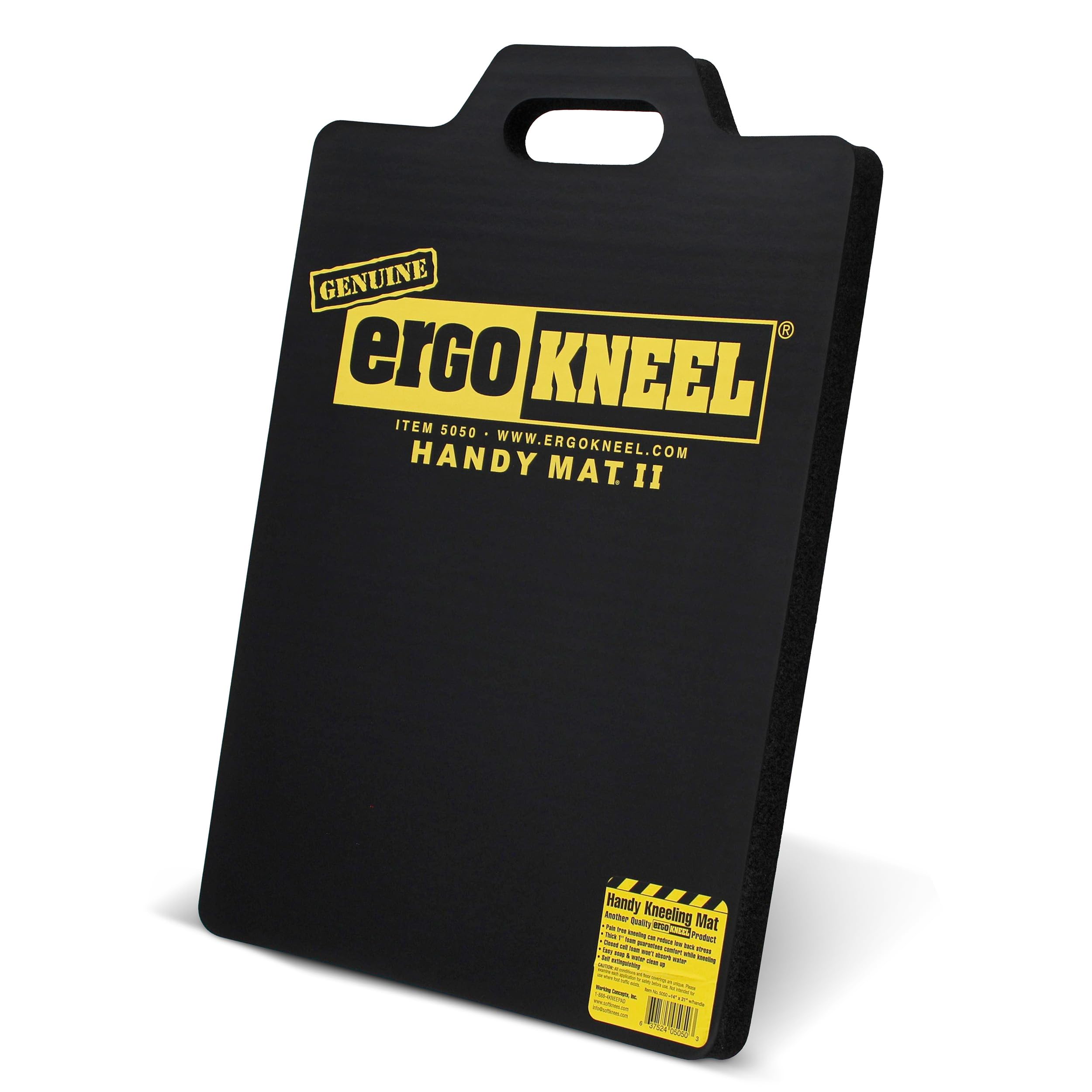 ErgoKneel Foam Kneeling Mat, 14" x 21", 1" Thick Heavy-Duty Pad