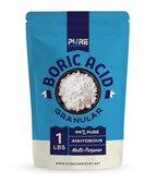 Ecoxall Bulk Boric Acid, 99.9% Pure, Granular, 1 lb
