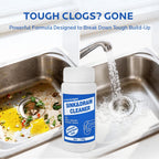 Wind in Hand Sink and Drain Cleaner Powder: All-Purpose Pipe Opener for Kitchen Bathroom Pipes and Floor Drains – Reliable Drain Clog Remover for Home Plumbing Maintenance（4 pack）