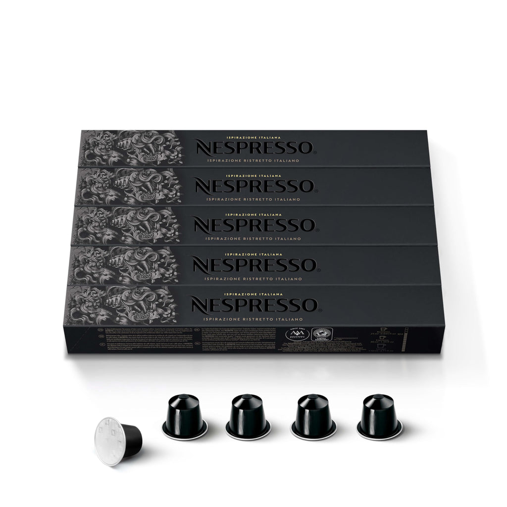 Nespresso Caffe 50 x Ristretto Capsules - Original