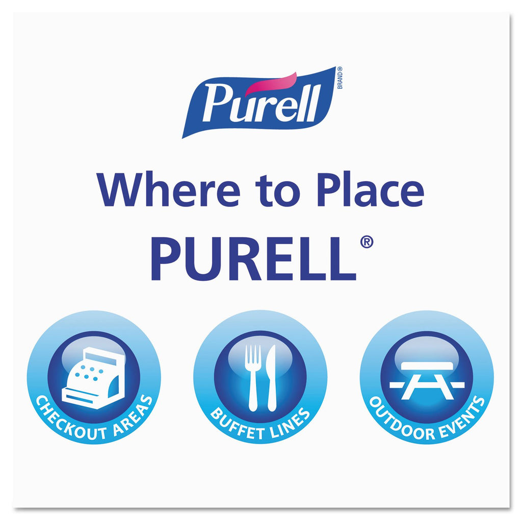 Purell Advanced Hand Sanitizer Refreshing Gel, Clean Scent, 2-Liter Pump Bottle 9625-04 (Pack of 4)
