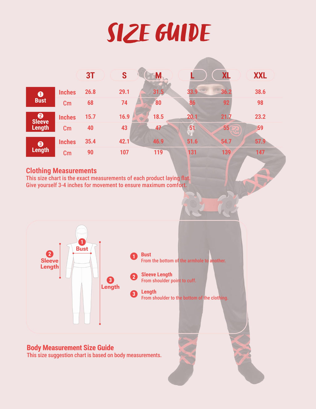 Spooktacular Creations Halloween Ninja Costume, Black Ninja Outfit Set for Kids, Halloween Costumes with Accessories for Boys Dress Up and Role Play Party (Small, 5-7 yrs)