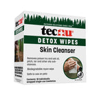 Tecnu Detox Wipes, 18count. Large Individual Poison Ivy Relief Wipes Remove Rash Causing Oil from Skin, waterless, Also for Poison Oak and Poison Sumac