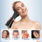 Electric Ear Wax Removal System, Water Powered Ear Cleaning Tool with Irrigation Flusher, 6 Tips, 4 Pressure Settings - Safe & Effective for Ear Wax Buildup Flushing and Cleaning