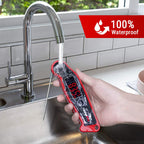 TempPro TP19 Waterproof Digital Meat Thermometer for Grilling with Ambidextrous Backlit & Thermocouple Instant Read Kitchen Cooking Food Thermometer for Candy Oil BBQ Smoker (Previously ThermoPro)