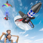 Rceico Rocket Launcher, 170 Feet of Flight Altitude, Model Rocket Kits with Launch Set, Ultra-high Flying Rocket, Rocket Toy, Kids Outdoor Toys, Gift for Kids Ages 8-12 Children's Day Gift