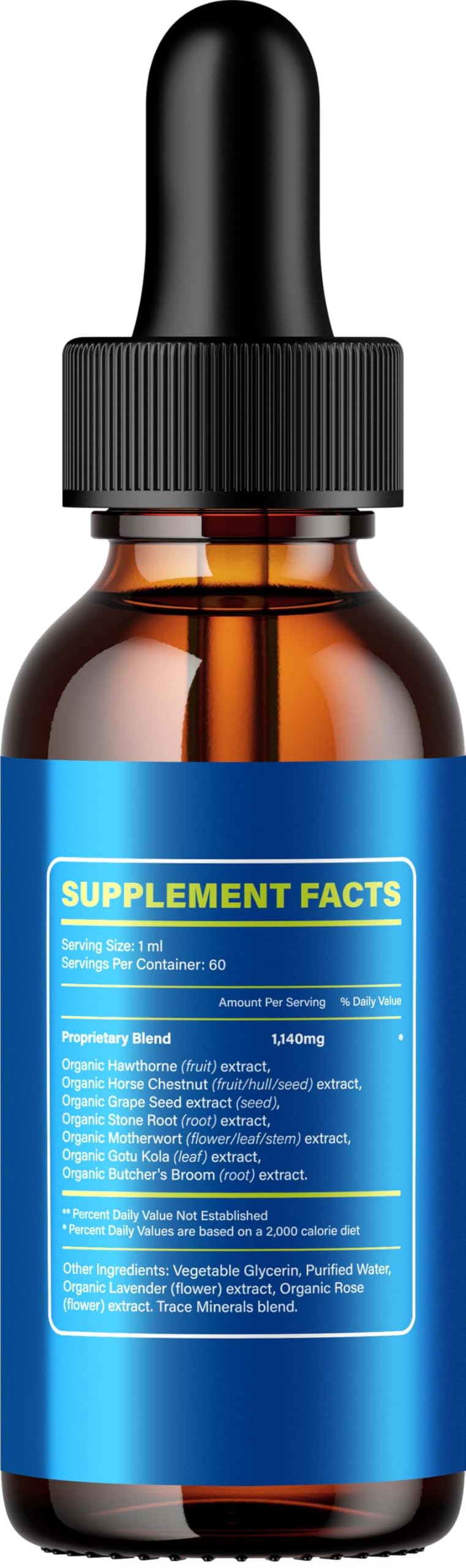 Gela Burn Drops – GelaBurn Natural Blend Advanced Formula Liquid Dietary Drops for Active Lifestyle - 1 Month Supply