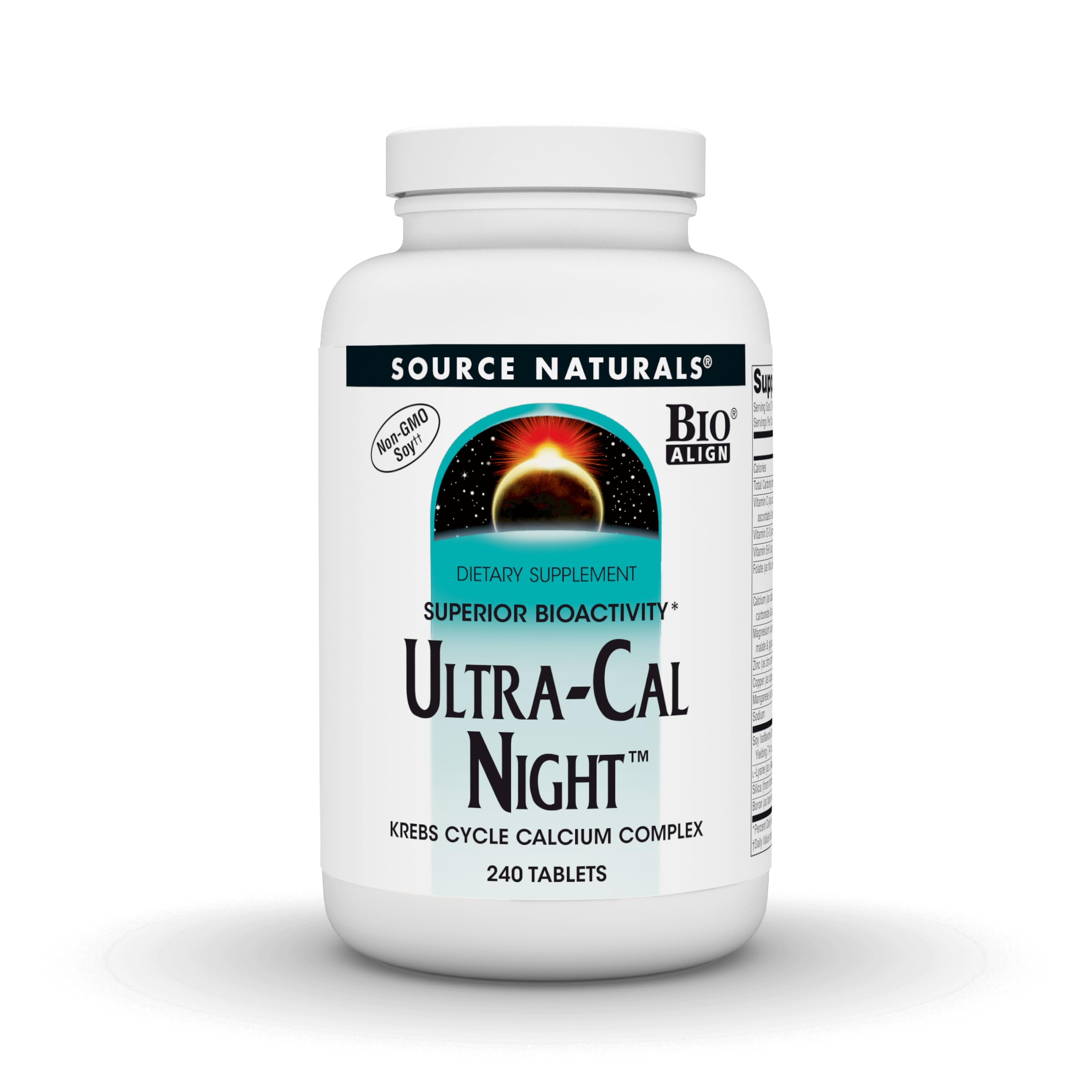 Source Naturals Ultra-Cal Night, 240 - Tablets