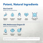 NORTH AMERICAN HERB & SPICE kid-e-kare Yummy Gummy Cherry Bears - 60 Real Cherry Gummies - Daily Immune Support for Children - With P73 Oreganol & Black Seed Oil - Non-GMO - 30 Servings