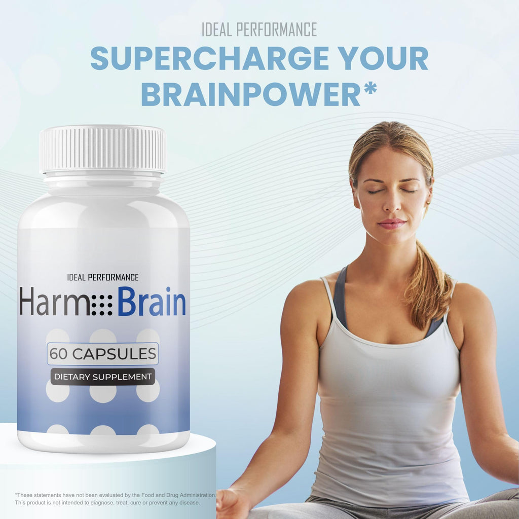 IDEAL PERFORMANCE Harmobrain Capsules, Harmo Brain Pills Reviews (5 Pack)