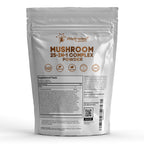 WELLNESS LABSRX Mushroom Powder, 25 in 1 Mushrooms Supplement - 2000mg, 25 Superfood Mishroom Lions Mane Powder with Chaga, Shiitake, Cordyceps, Reishi - Lion's Mane Mushroom - 120 Servings