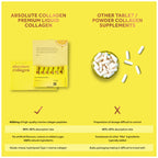 Absolute Collagen Marine Liquid Collagen Supplement for Women - Lemon Flavour (Original Lemon)