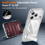SPIDERCASE for iPhone 18 Pro Max Case/iPhone 17 Pro Max Case,Magnetic,Clear