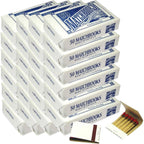 D.D. Bean & Sons AB24 A24 1200 Matchbooks, White, for Wedding Birthday Wholesale, Made in America, Standard