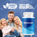 Memocept - Official Memocept Pills Advanced Formula with All Natural Ingredients, Daily Premium Capsules Brain Memory for Wellness & Overall Health Support, 60 Capsules for 1 Month