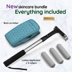 SMOOTH REACH Lotion Applicator For Back and Body - Self Tanner and Sunscreen Applicator for Lotion and Tanning Oils (Bundle)